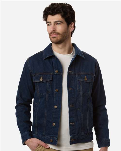 Harriton - Unisex Cooper Denim Jacket - M75