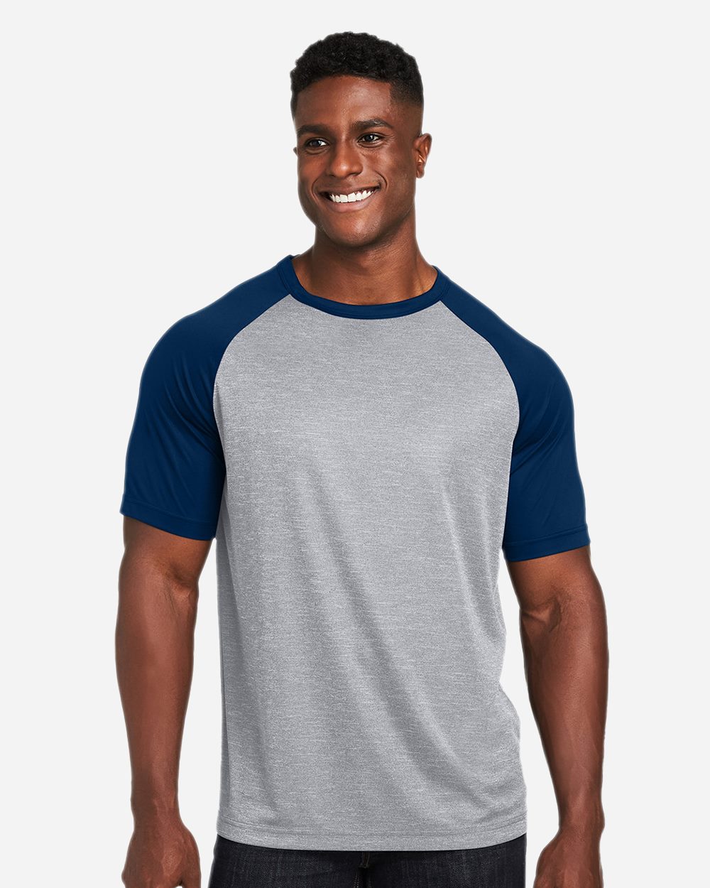 Team 365 - Unisex Zone Colorblock Raglan T-Shirt - TT62