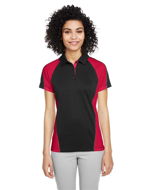 Harriton - Women's Advantage Snag Protection Plus IL Colorblock Polo - M385W