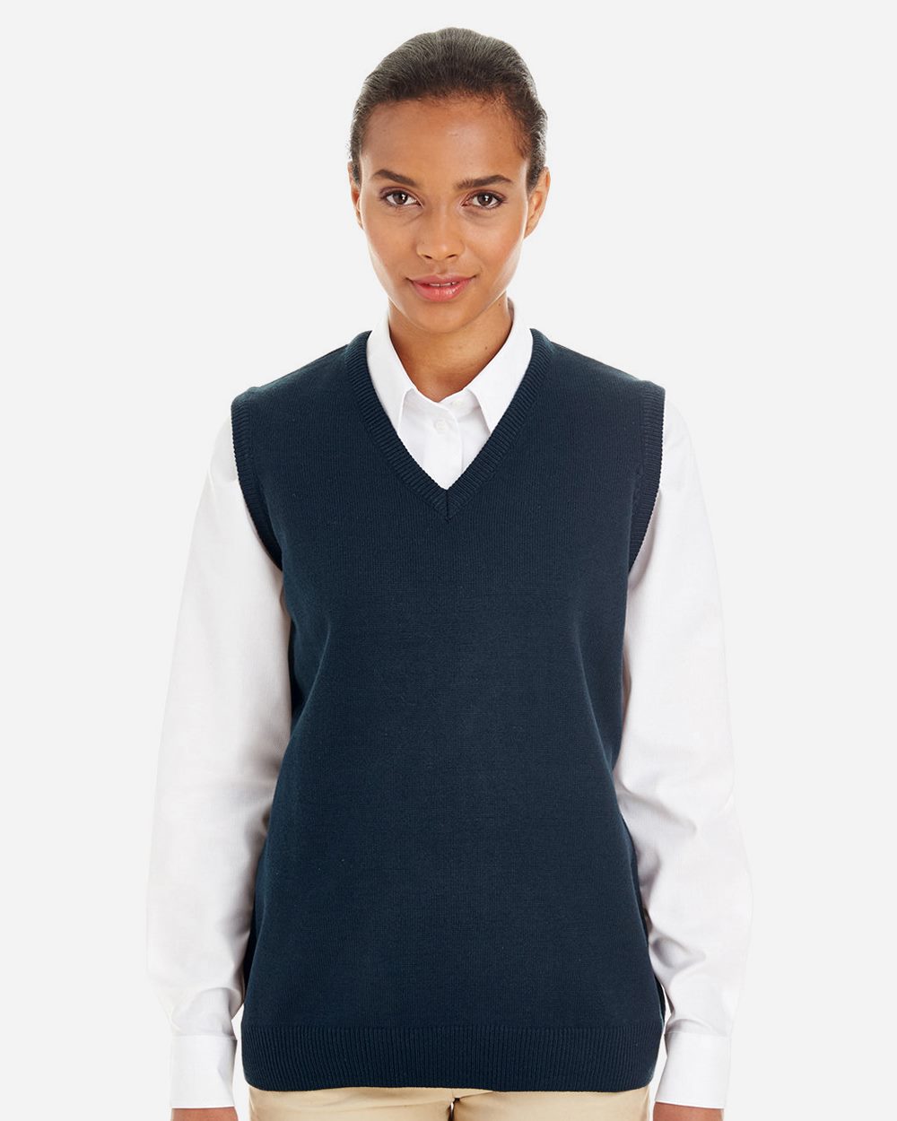 Harriton - Women's Pilbloc™ V-Neck Sweater Vest - M415W