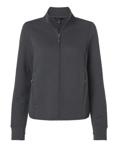 North End - Women's Aspen Herringbone Fleece Full-Zip - NE425W