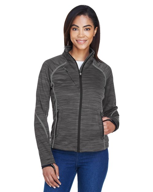 North End - Women's Flux Mélange Bonded Fleece Jacket - 78697