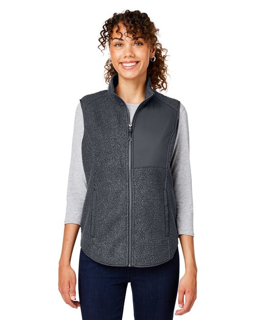 North End - Women's Aura Sweater Fleece Vest - NE714W