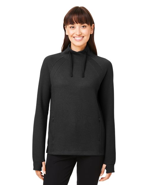 North End - Women's Rhythm Waffle Pullover - NE200W