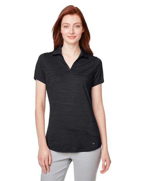 Puma Golf - Women's Cloudspun Free V-neck Polo - 597695