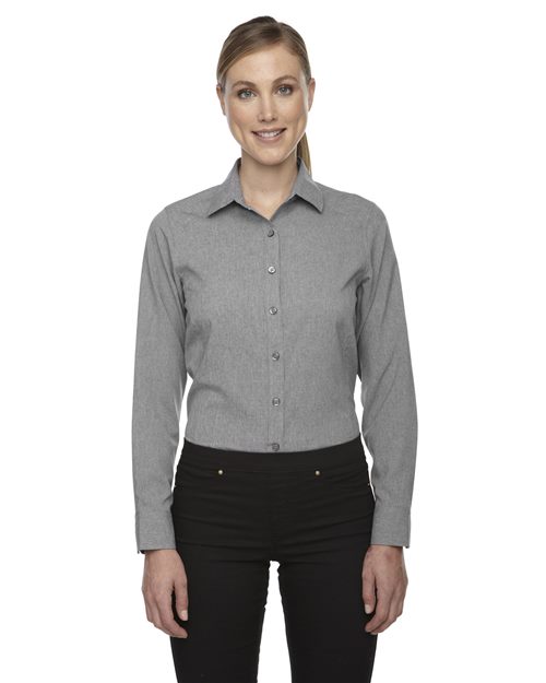 North End - Women's Melange Performance Shirt - 78802