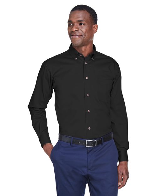 Harriton - Men's Tall Easy Blend™ Twill Dress Shirt - M500T
