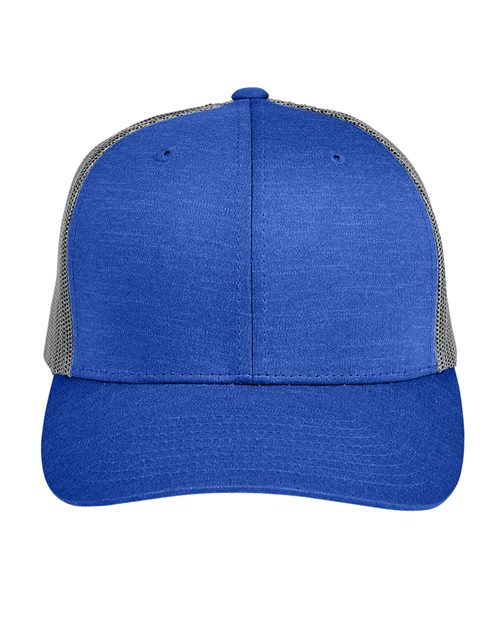 Team 365 - Youth Zone Sonic Heather Trucker Cap - TT802Y