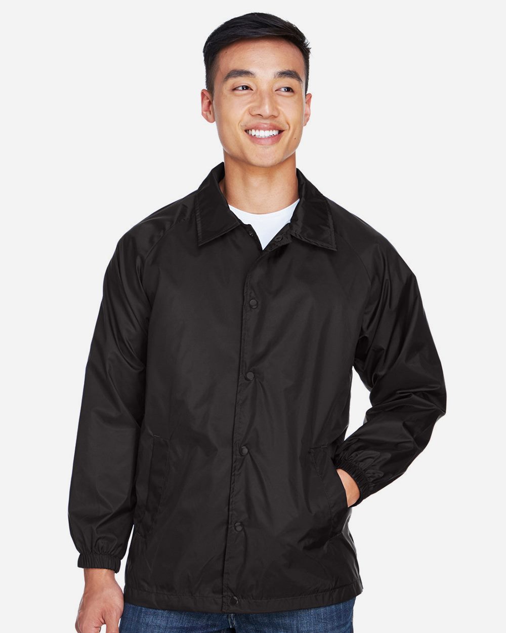 Harriton - Unisex Nylon Staff Jacket - M775
