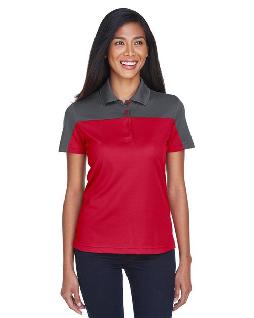 CORE365 - Women's Balance Colorblock Performance Piqué Polo - CE101W