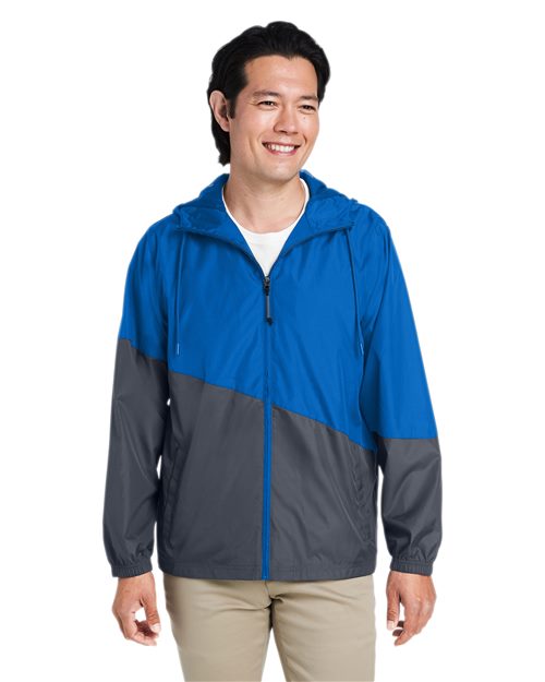CORE365 - Unisex Techno Lite Colorblock Windbreaker - CE710