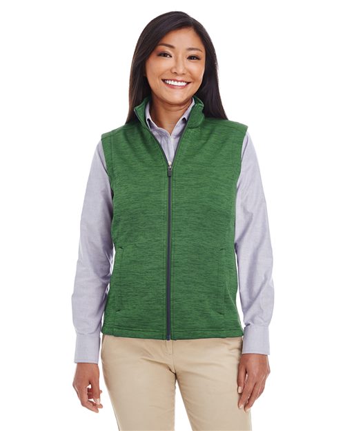 Devon & Jones - Women's Newbury Mélange Fleece Vest - DG797W