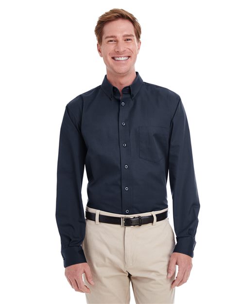 Harriton - Foundation Cotton Twill Shirt with Teflon - Tall Sizes - M581T