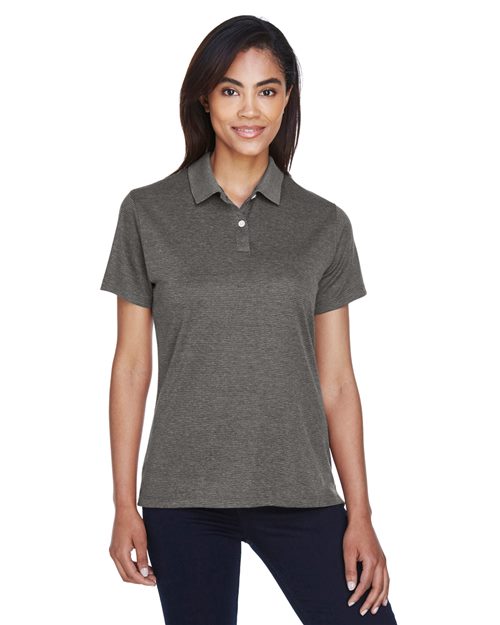 Devon & Jones - Women's Pima-Tech™ Jet Piqué Heather Polo - DG210W