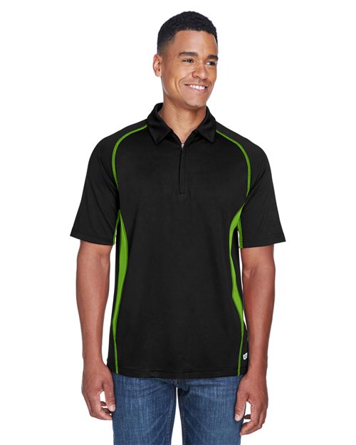 North End - Serac UTK cool-logik™ Performance Zippered Polo - 88657