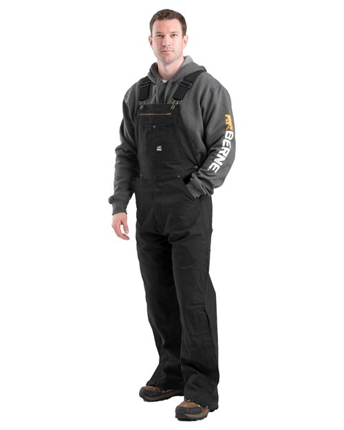 Berne Apparel - Tall Acre Unlined Washed Bib Overall - B1068T