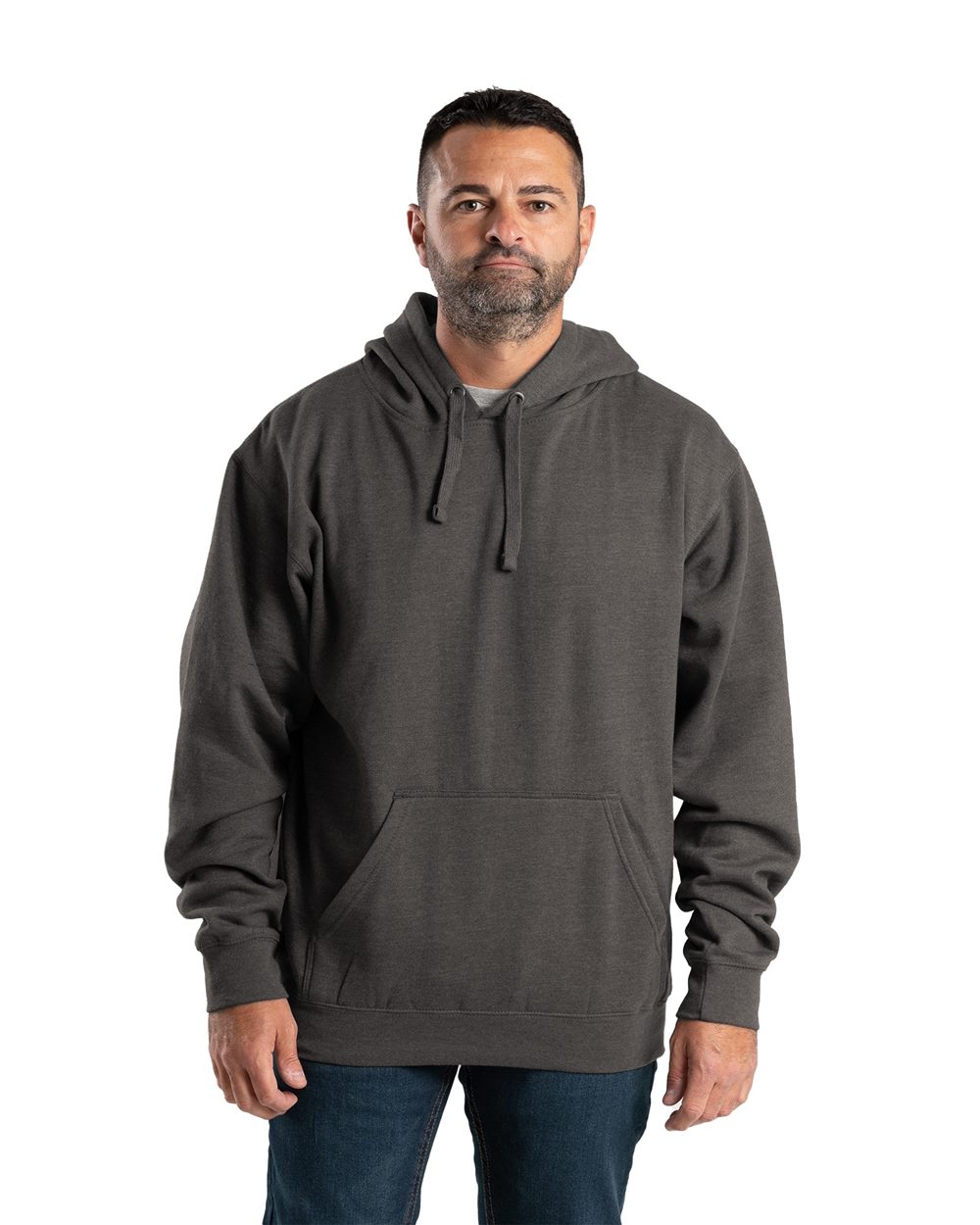 Berne Apparel - Men's Tall Signature Sleeve Hooded Sweatshirt - SP401T