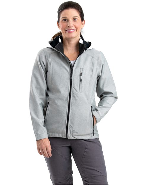 Berne Apparel - Women’s Hooded Soft Shell Jacket - WJS301