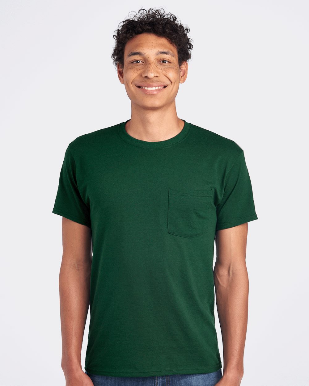 JERZEES - Unisex Dri-Power® 50/50 Pocket T-Shirt - 29MPR
