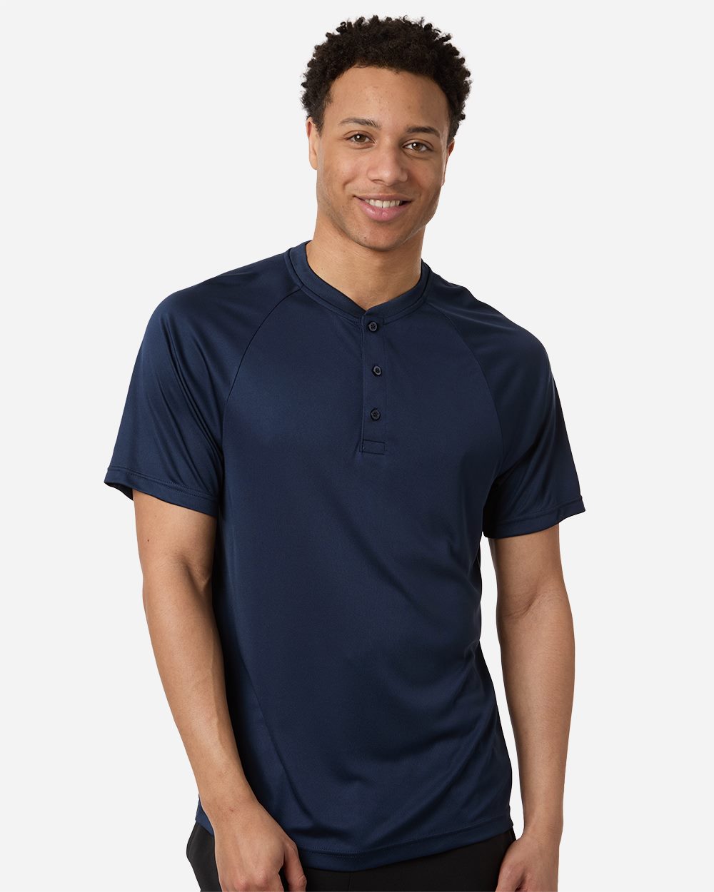 Team 365 - Men's Zone Performance Henley - TT11HN