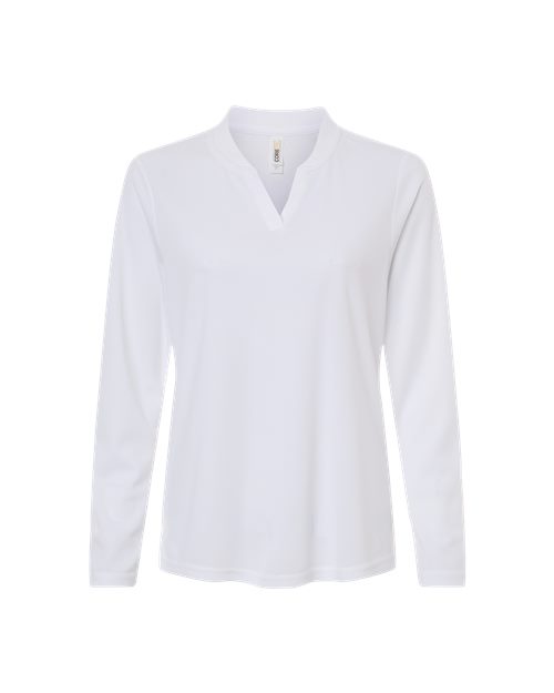 CORE365 - Women's Nova Performance Long Sleeve Pique Polo - CE108LW