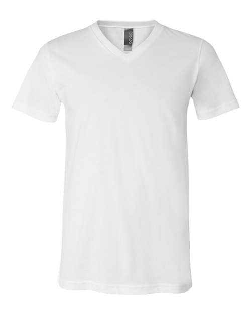 BELLA + CANVAS - T-shirt col en V en jersey unisexe - 3005