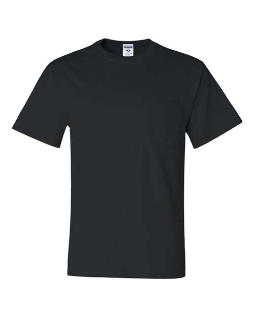 JERZEES - T-shirt Dri-Power® 50/50 avec une poche - 29MPR