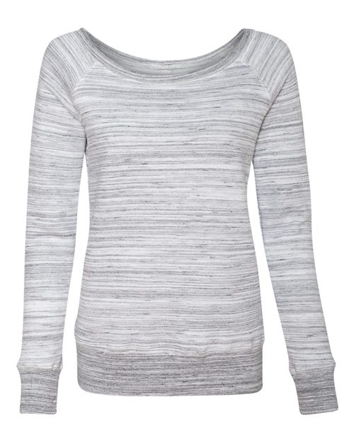 BELLA + CANVAS - Women’s Sponge Fleece Wide Neck Sweatshirt - 7501