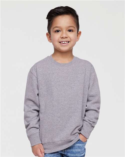 Rabbit Skins - Toddler Fleece Crewneck Sweatshirt - 3317