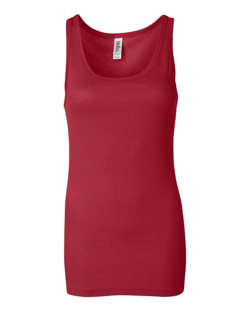 BELLA + CANVAS - Camisole longue tricot côtelé sheer pour femmes - 8780