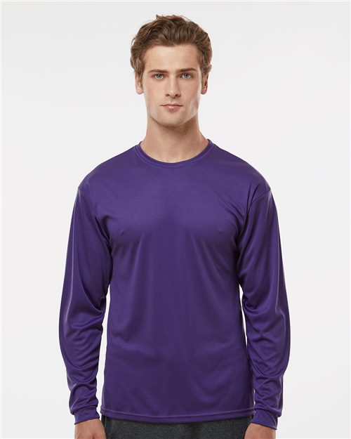 ★Wacky WiLLy★ Typo Synthetic Long Sleeve T-Shirt Purple Long-Sleeve T-Shirts (Poly-Cotton)