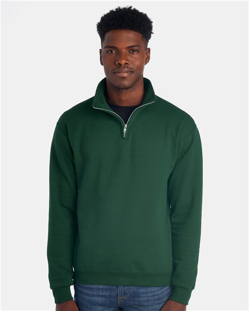 JERZEES - Unisex Nublend® Cadet Collar Quarter-Zip Sweatshirt - 995MR