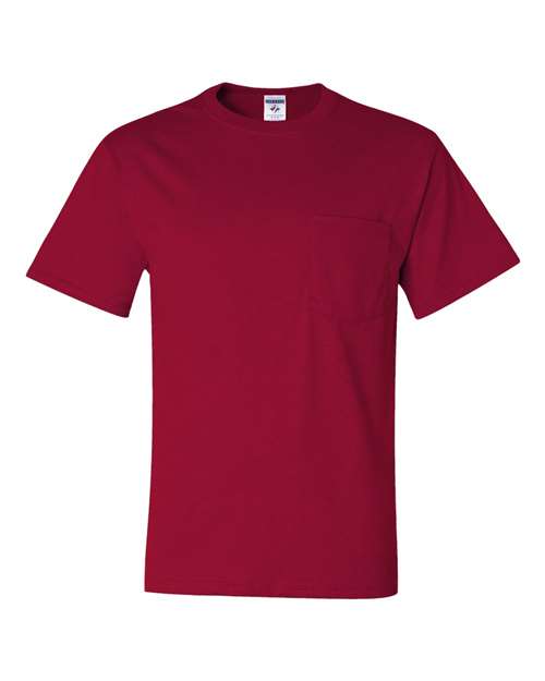 JERZEES - T-shirt Dri-Power® 50/50 avec une poche - 29MPR