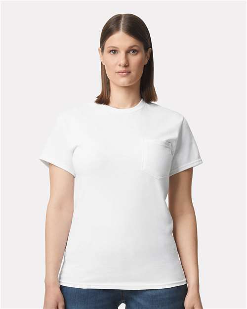 Gildan - T-shirt ultra coton avec poche - 2300