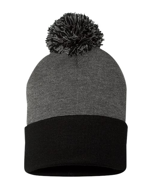 Sportsman - Tuque à pompon et revers 12" - SP15