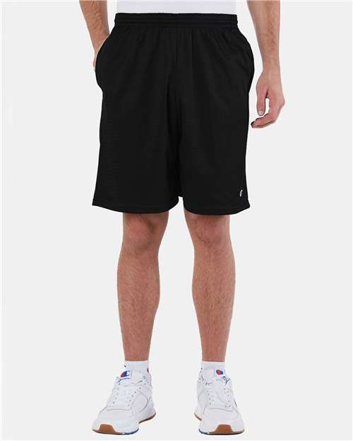 Champion - Short en polyester avec mailles de 9 "avec poches - S162