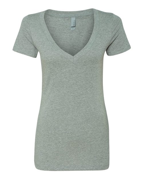 Next Level - Women’s CVC Deep V-Neck T-Shirt - 6640