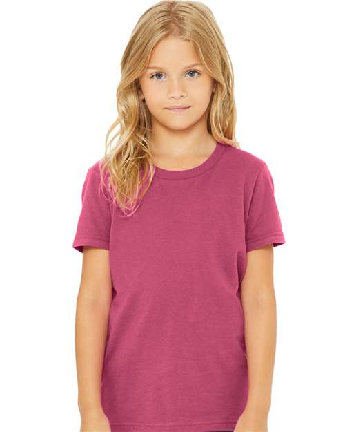 BELLA + CANVAS - T-shirt jersey unisexe pour enfants - 3001Y