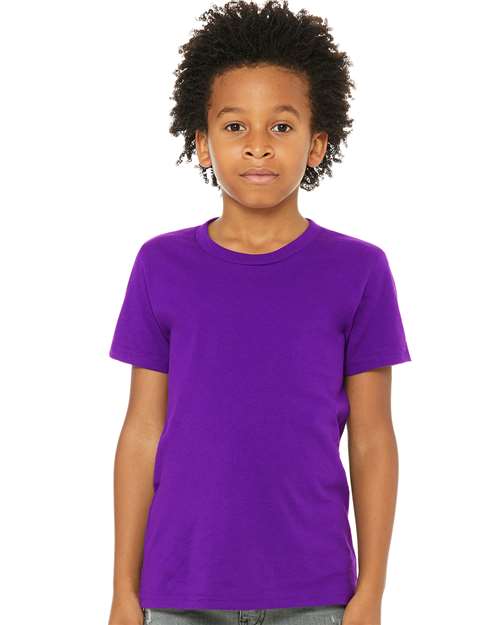 BELLA + CANVAS - T-shirt jersey unisexe pour enfants - 3001Y