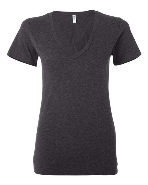 BELLA + CANVAS - Women’s Jersey Deep V-Neck Tee - 6035