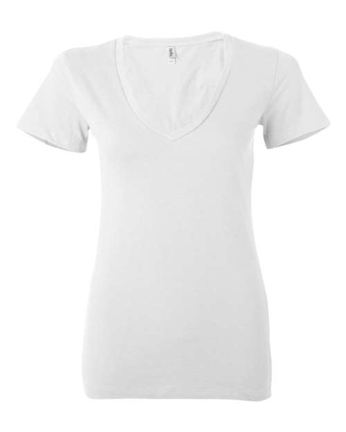 BELLA + CANVAS - Women’s Jersey Deep V-Neck Tee - 6035