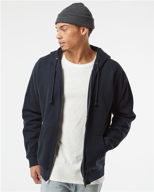 【JEMUT】22FW★ Spread brushed hood zip-up Custom Logo Unisex Full Zip Hoodie | Costco