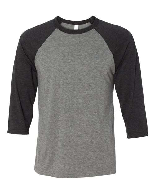 BELLA + CANVAS - Three-Quarter Sleeve Baseball Tee - 3200