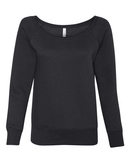 BELLA + CANVAS - Women’s Sponge Fleece Wide Neck Sweatshirt - 7501