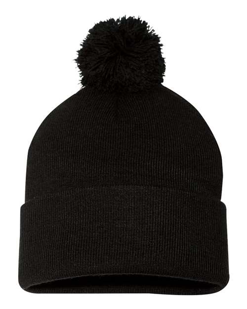 Sportsman - Tuque à pompon et revers 12" - SP15