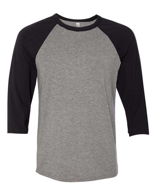 BELLA + CANVAS - Three-Quarter Sleeve Baseball Tee - 3200