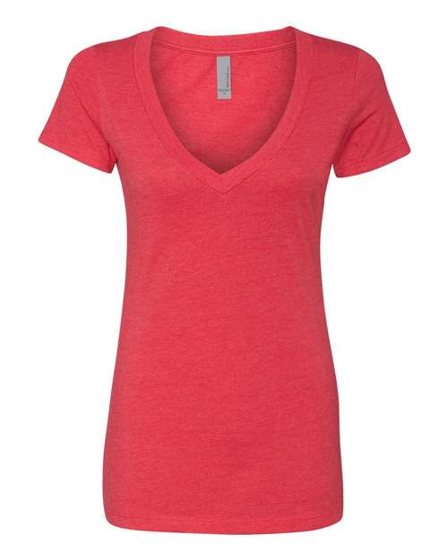 Next Level - Women’s CVC Deep V-Neck T-Shirt - 6640