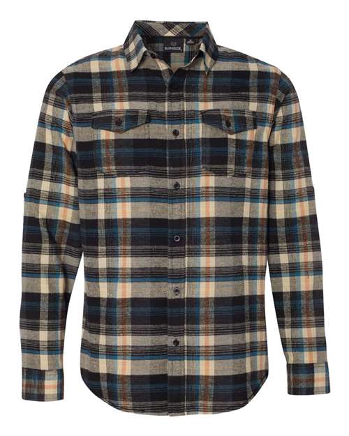 Burnside - Chemise en flanelle à motifs à carreaux pour hommes - 8210