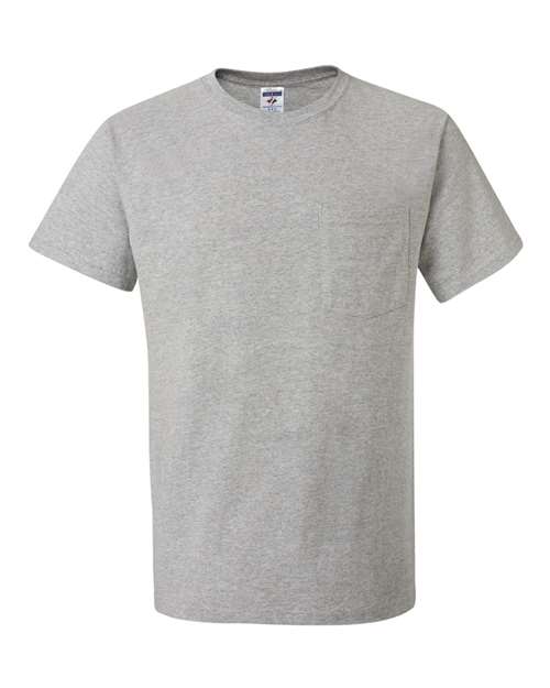 JERZEES - T-shirt Dri-Power® 50/50 avec une poche - 29MPR