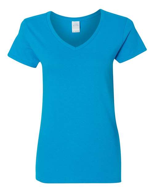 Gildan - T-shirt Heavy Cotton™ col en V pour femmes - 5V00L